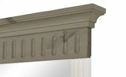 Spiegel Bornholm | Kiefer Weiß / Kiefer lavafarben -Accessoires Verkäufe 10133745 3 201907262250