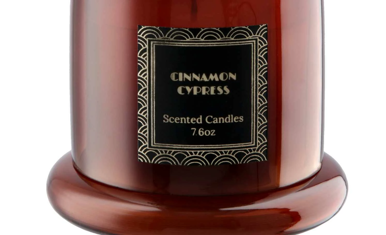 Duftkerze im Glas | Duftrichtung Zimt und Zypresse 4 Duftkerze im Glas | Duftrichtung Zimt und Zypresse – Bild 4