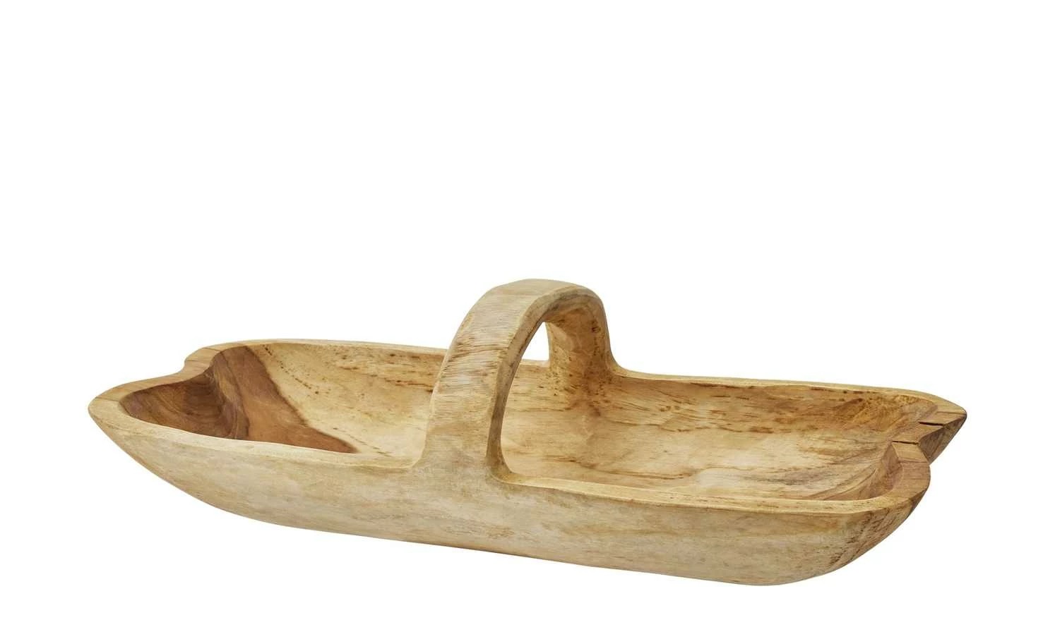 Ploß Deko-Schale mit Henkel Teak 1 Ploß Deko-Schale mit Henkel Teak