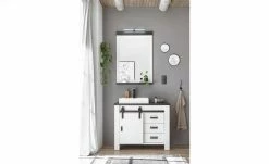 Spiegel mit Beleuchtung Sintra | Pinie Weiß (Nachbildung) / Anthrazit -Accessoires Verkäufe 11065681 3 202208311236