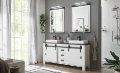 Spiegel mit Beleuchtung Sintra | Pinie Weiß (Nachbildung) / Anthrazit -Accessoires Verkäufe 11065681 4 202208311236