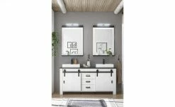 Spiegel mit Beleuchtung Sintra | Pinie Weiß (Nachbildung) / Anthrazit -Accessoires Verkäufe 11065681 5 202208311236