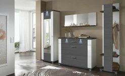 Spiegel Titan | Weiß / Graphit (Nachbildung)