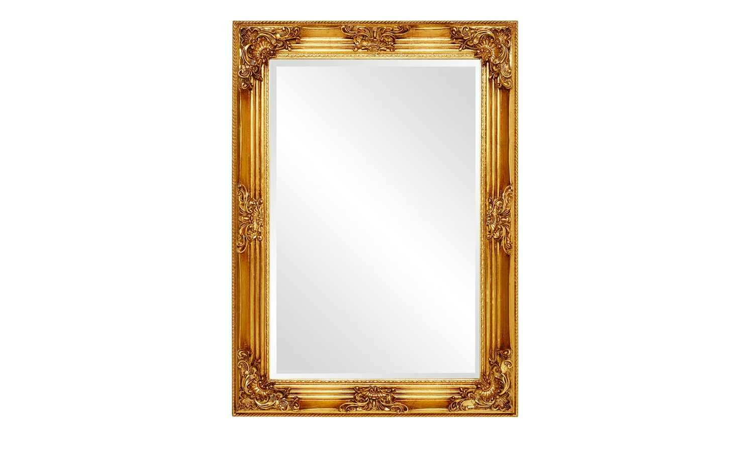 Rahmenspiegel Vello | goldfarben 2 Rahmenspiegel Vello | goldfarben – Bild 2