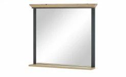 Spiegel mit Ablage Varese | Graphitgrau / Asteiche (Nachbildung) -Accessoires Verkäufe 11369045 7 201910172249