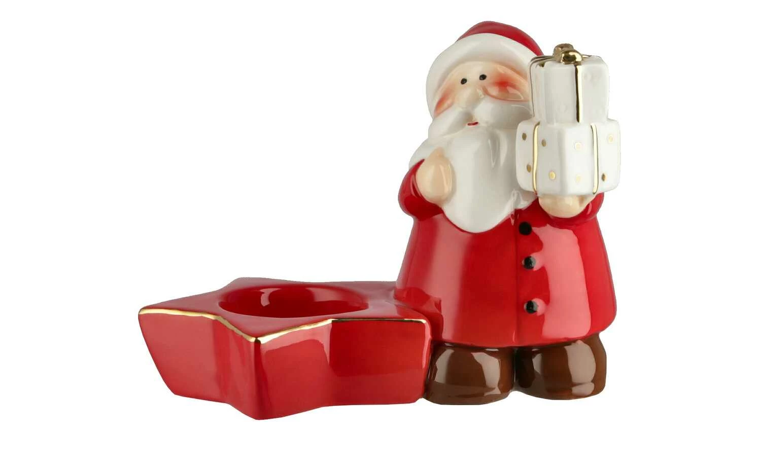 Teelichthalter Weihnachtsmann 2 Teelichthalter Weihnachtsmann – Bild 2