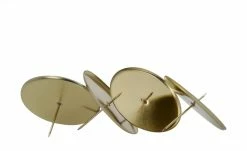 Adventskerzenhalter 4er Set | goldfarben