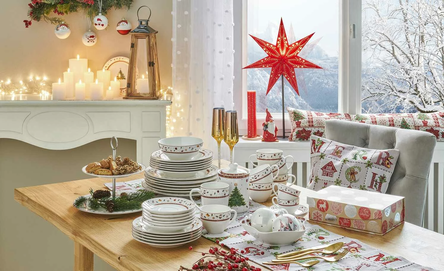 Adventskalenderkerze | Rot 1 Adventskalenderkerze | Rot