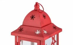 Weihnachtslaterne | Rot -Accessoires Verkäufe 11502075 6 202209212234