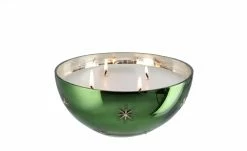 Kerze in Weihnachtskugel | Grün/ goldfarben -Accessoires Verkäufe 11502217 5 202209222233