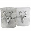 Teelichthalter Hirschgeweih