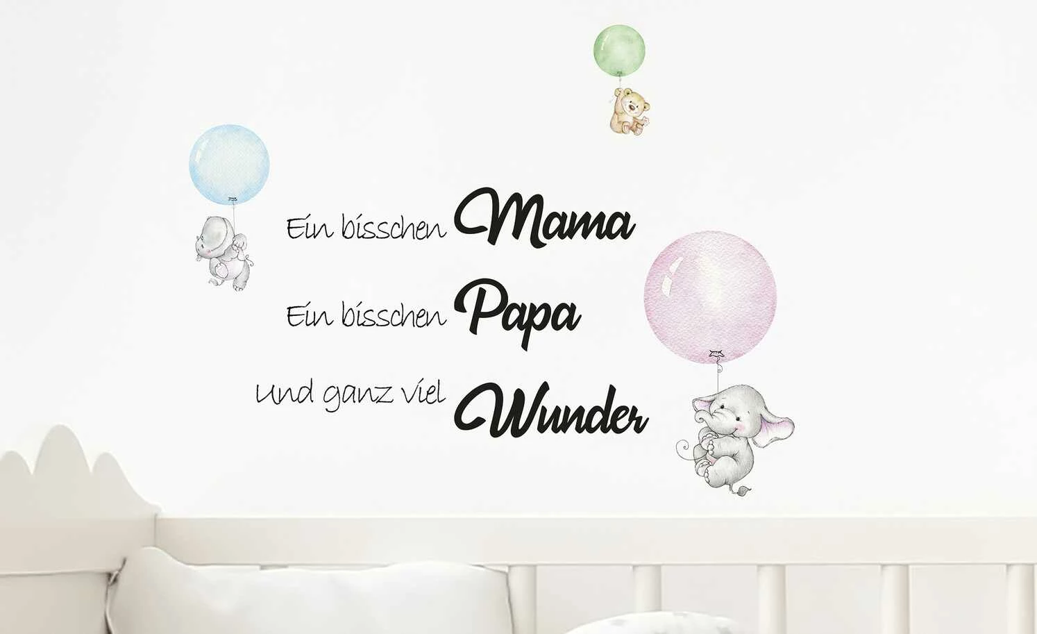 Wandsticker, 2er-Set | Wunder 1 Wandsticker, 2er-Set | Wunder