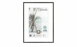 Kunststoffrahmen Kyoto | Schwarz 30x40 cm