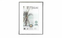 Kunststoffrahmen Kyoto | silberfarben 30x40 cm