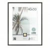 Kunststoffrahmen Kyoto | Schwarz 40x50 cm