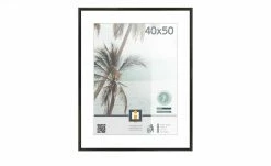 Kunststoffrahmen Kyoto | Schwarz 40x50 cm