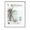 Kunststoffrahmen Kyoto | silberfarben 40x50 cm