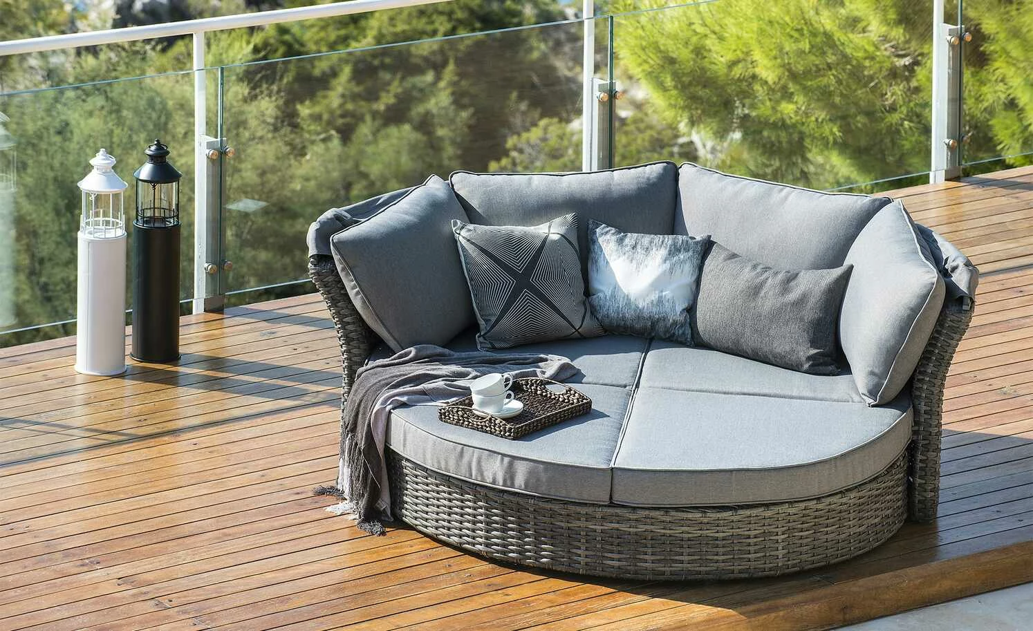 Laterne Leuchtturm | 72,8|cm 1 Laterne Leuchtturm | 72,8|cm