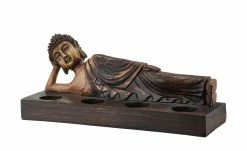 Teelichthalter Buddha