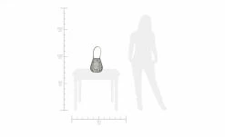 Windlicht mit Glaseinsatz | 47|cm -Accessoires Verkäufe 11589813 1 201911132243