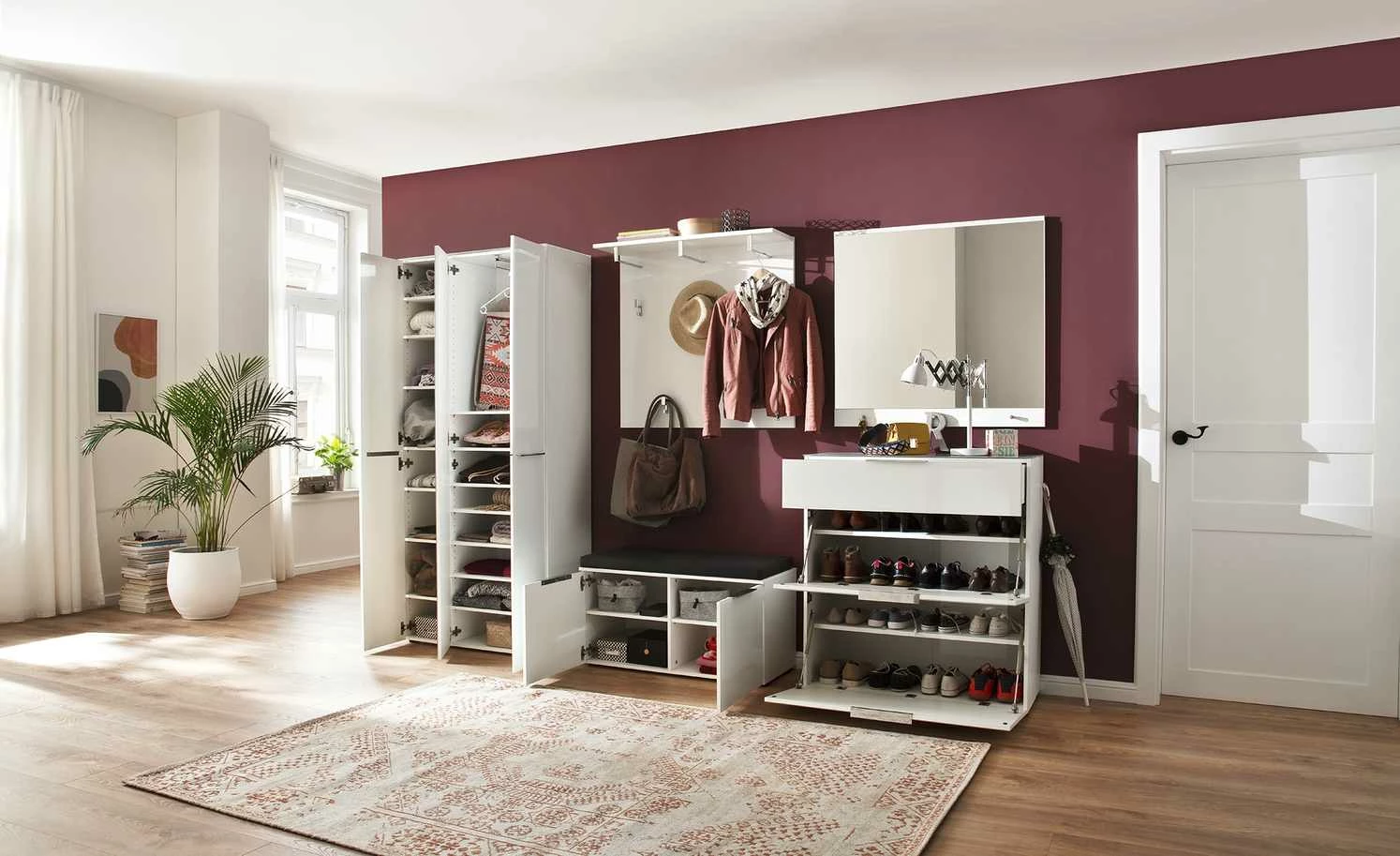 Spiegel Vitreo | Weiß 90|cm 2 Spiegel Vitreo | Weiß 90|cm – Bild 2