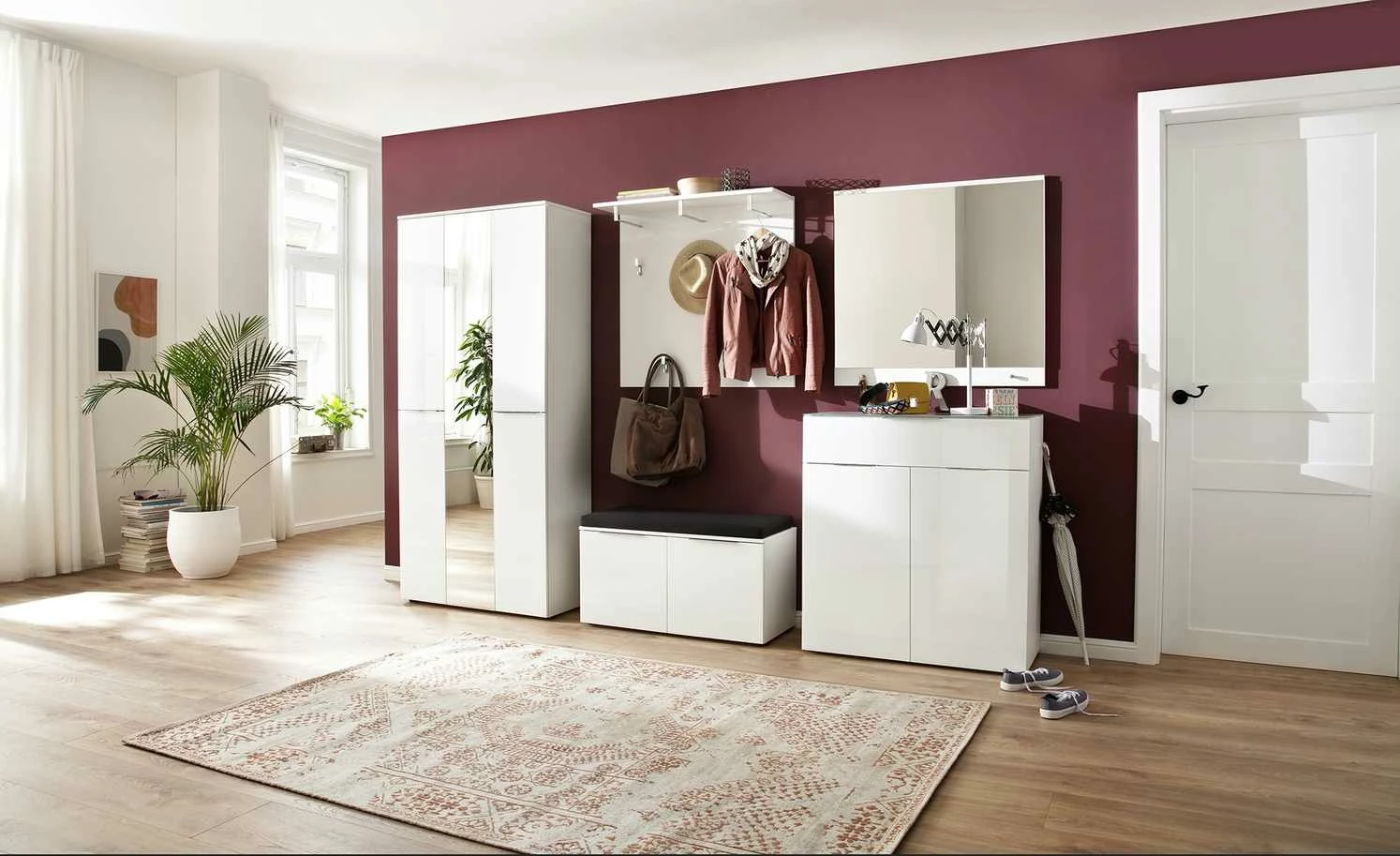 Spiegel Vitreo | Weiß 90|cm 1 Spiegel Vitreo | Weiß 90|cm