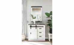 Spiegel mit Ablage Sintra | Pinie Weiß (Nachbildung) / Anthrazit 12 Spiegel mit Ablage Sintra | Pinie Weiß (Nachbildung) / Anthrazit -Accessoires Verkäufe 12363678 5 202205061253