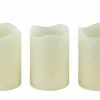 LED-Kerzen, 3er-Set