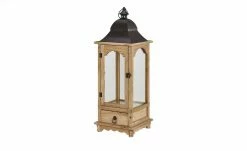 Holzlaterne mit 1 Schubfach | Natur-holzfarben 12 Holzlaterne mit 1 Schubfach | Natur-holzfarben -Accessoires Verkäufe 12583709 3 202010260953