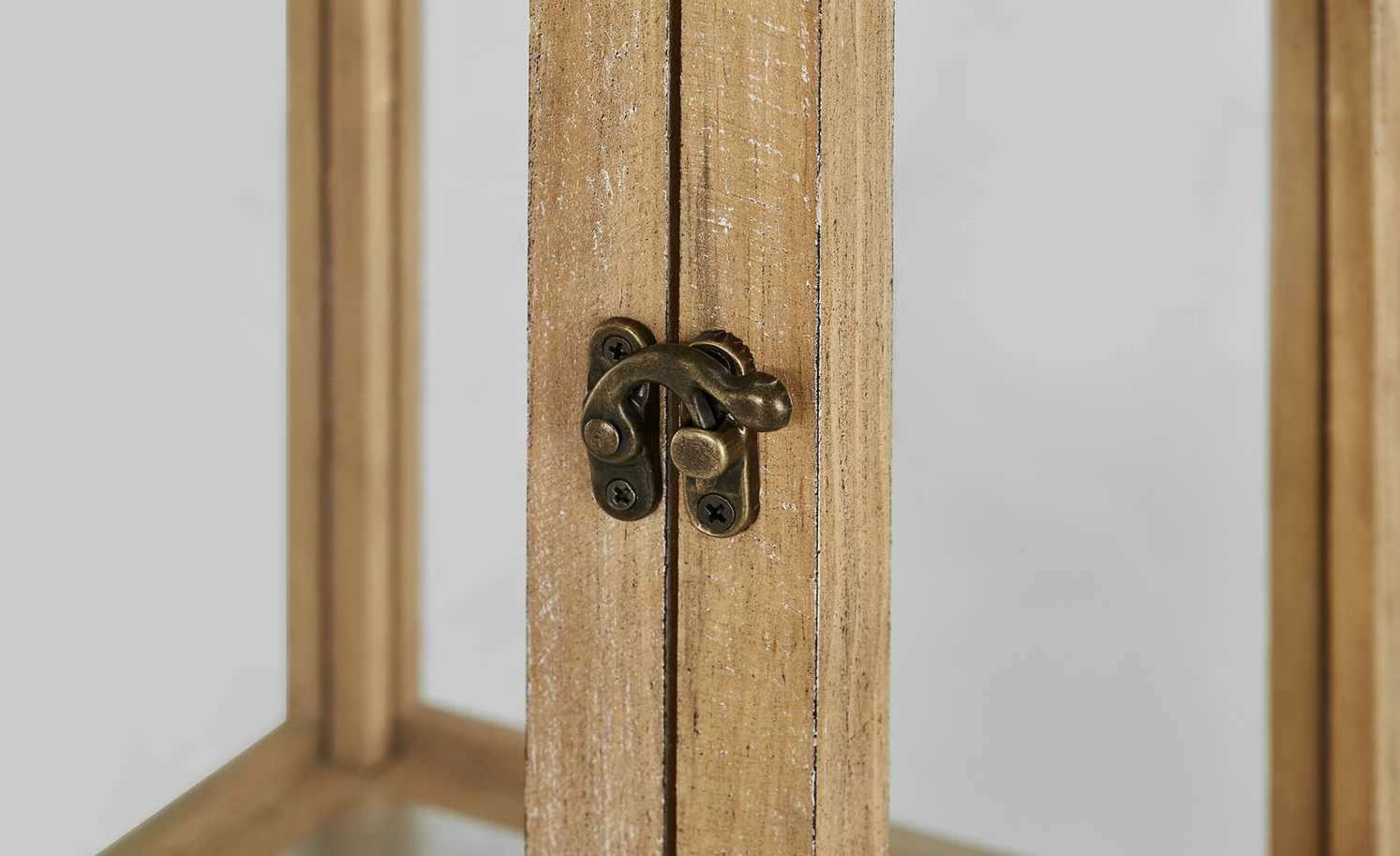 Holzlaterne mit 1 Schubfach | Natur-holzfarben 6 Holzlaterne mit 1 Schubfach | Natur-holzfarben – Bild 6