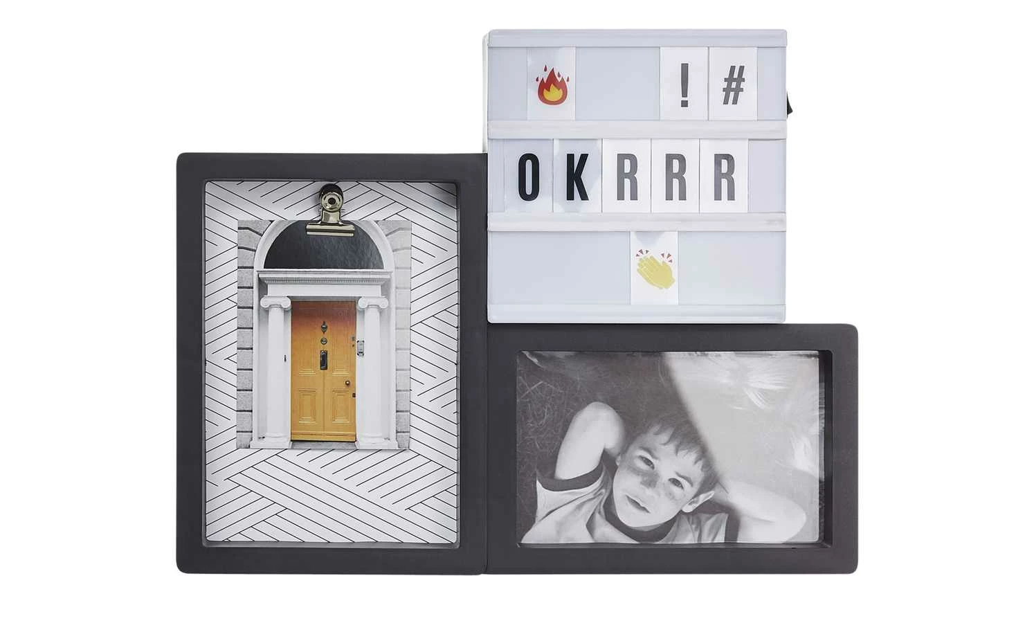 Bilderrahmen mit LED-Tafel 4 Bilderrahmen mit LED-Tafel – Bild 4