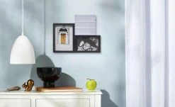 Bilderrahmen mit LED-Tafel