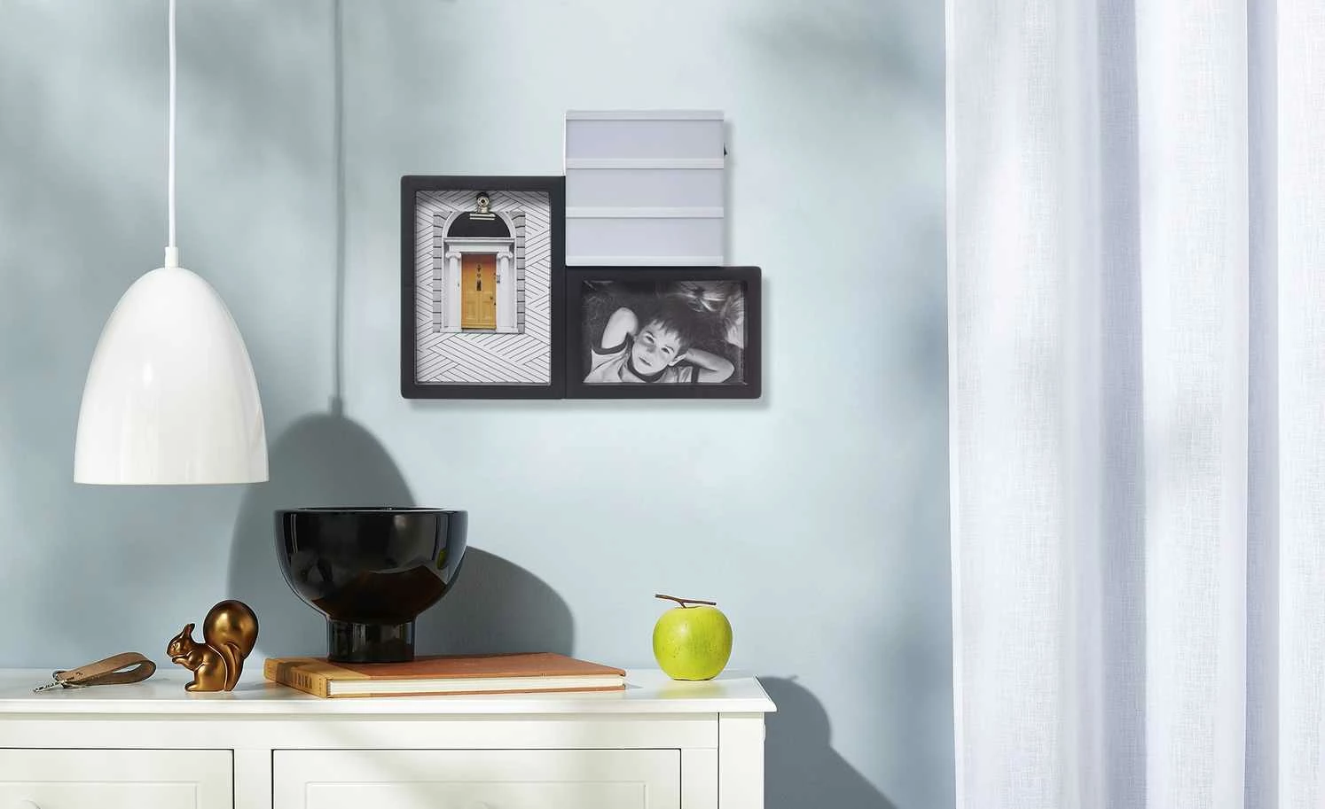 Bilderrahmen mit LED-Tafel 1 Bilderrahmen mit LED-Tafel