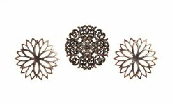 3er Set Wandornamente