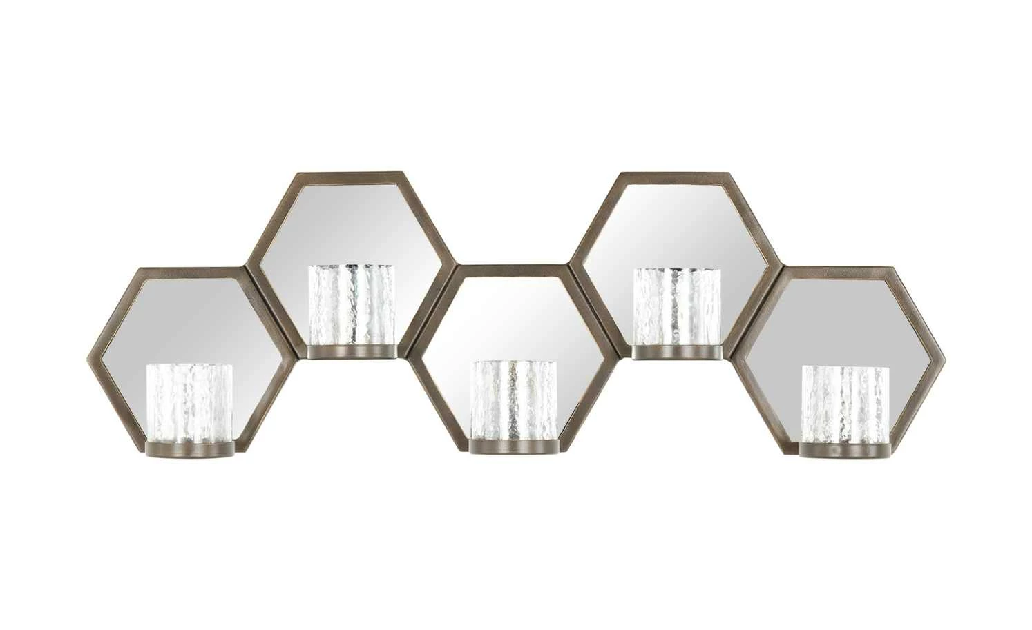 5er Wandkerzenhalter 1 5er Wandkerzenhalter