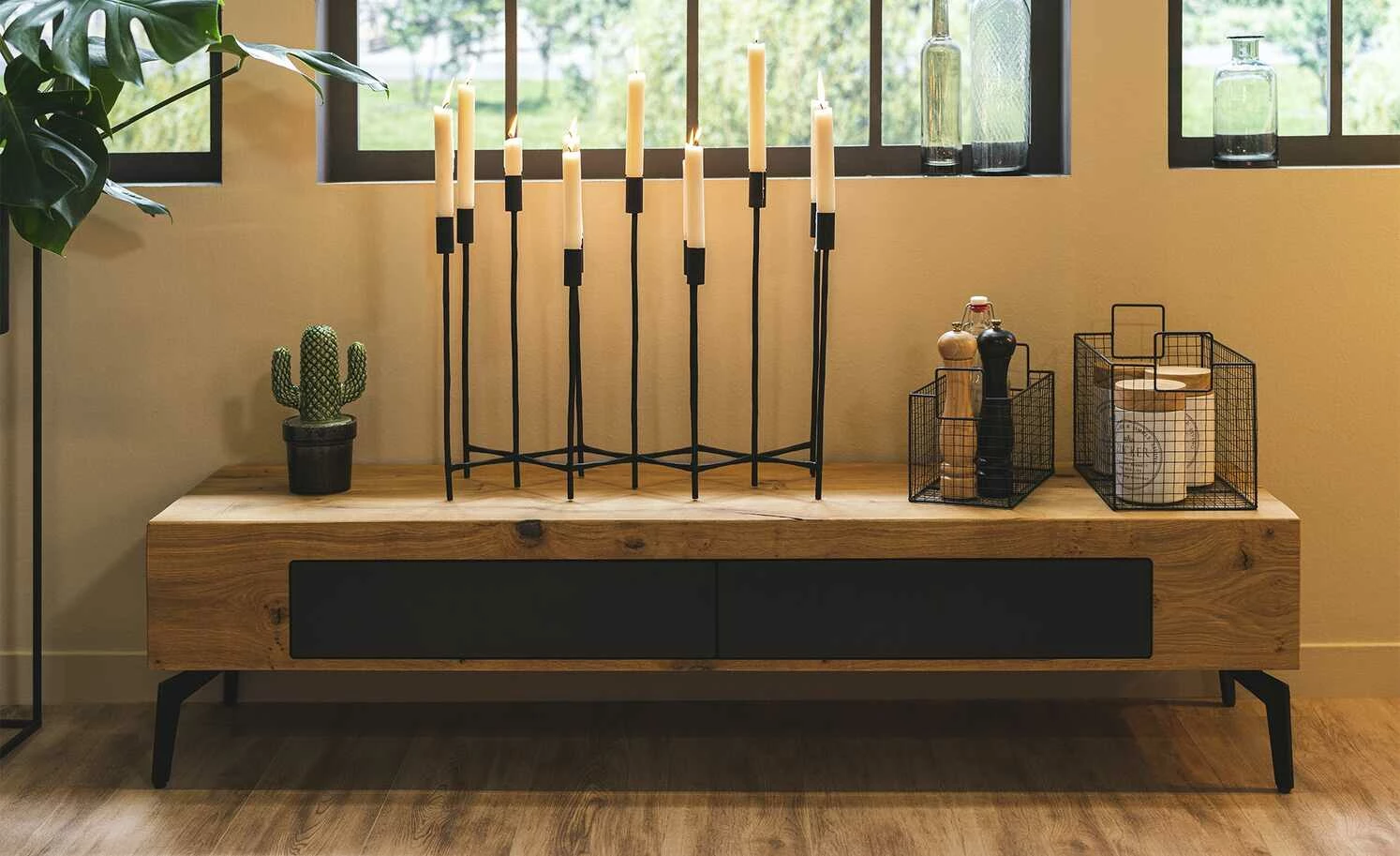 Kerzenleuchter 2 Kerzenleuchter – Bild 2