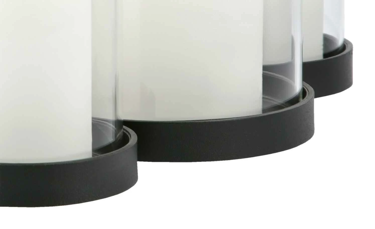 6er Windlicht | Schwarz 3 6er Windlicht | Schwarz – Bild 3