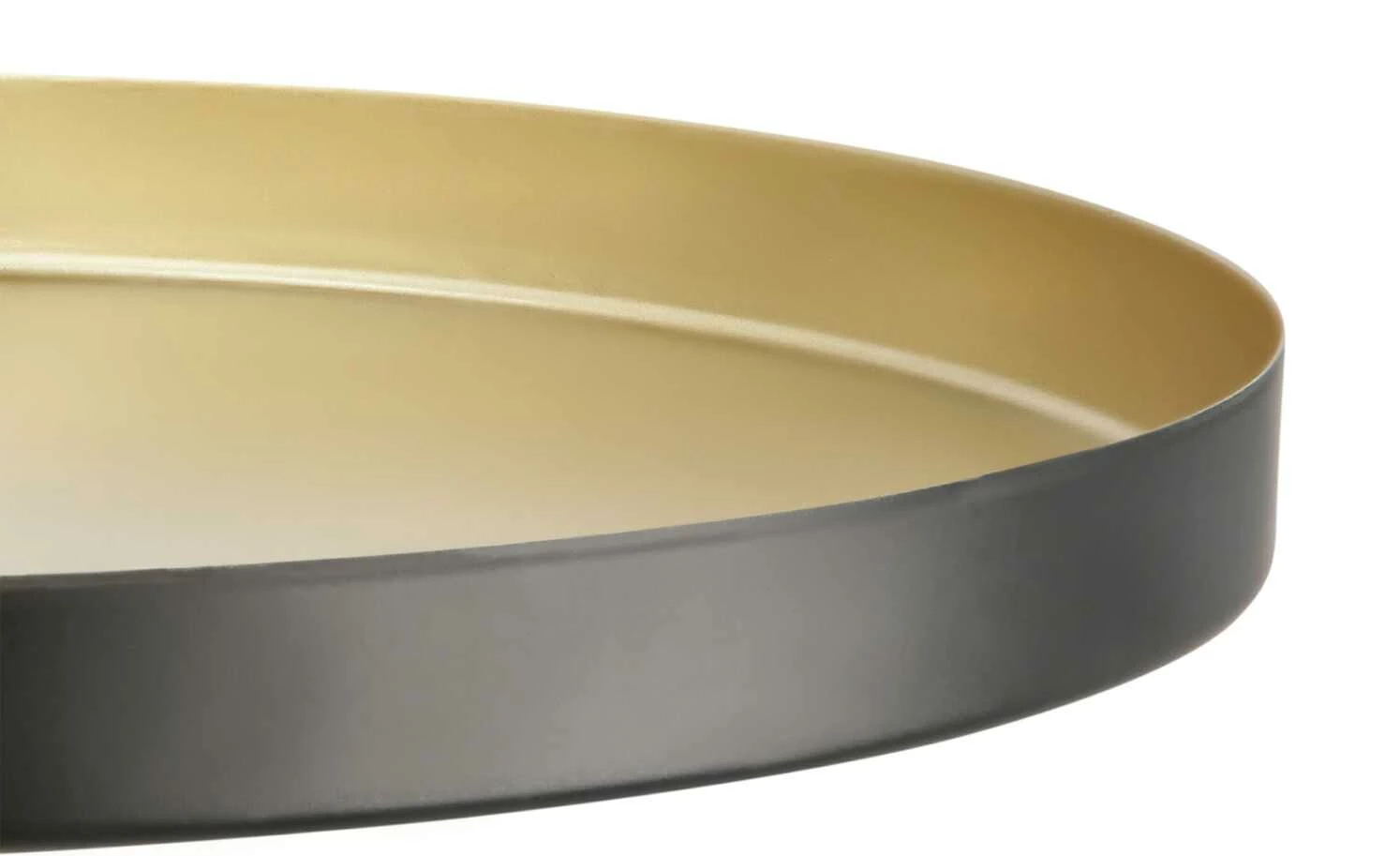 Deko Teller | Schwarz/ goldfarben 5 Deko Teller | Schwarz/ goldfarben – Bild 5