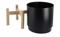 Übertopf auf Holzgestell | 32,5|cm -Accessoires Verkäufe 13586591 2 202205052232