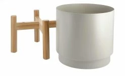 Übertopf auf Holzgestell | 32,5|cm -Accessoires Verkäufe 13586592 1 202205052232