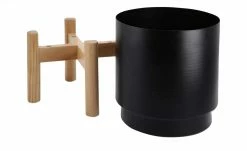 Übertopf auf Holzgestell | 28,5|cm -Accessoires Verkäufe 13586593 2 202205052232