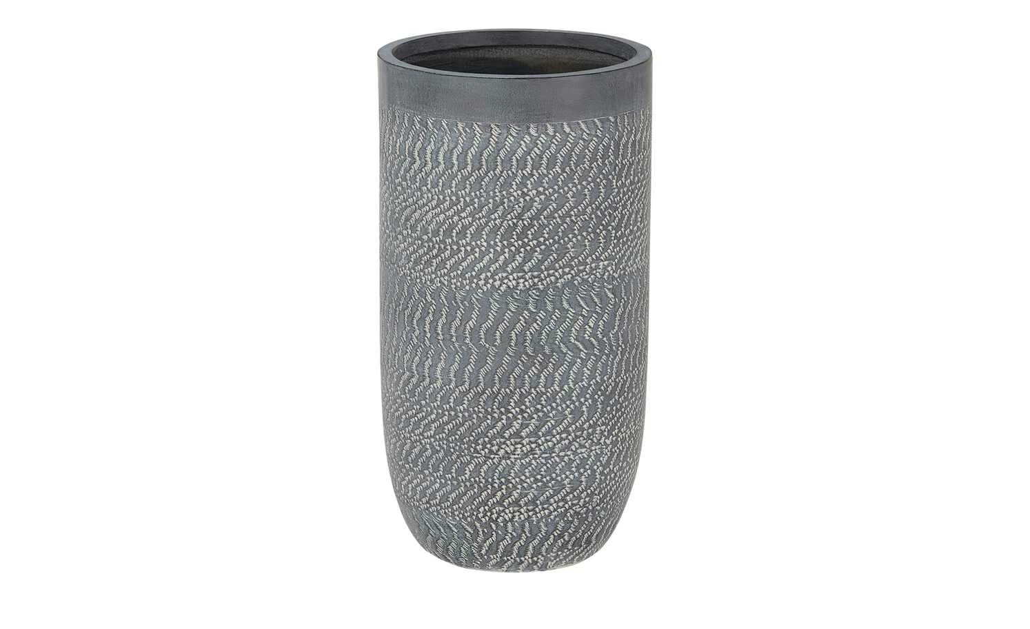 Übertöpfe, 2er Set | Grau/ Weiß 5 Übertöpfe, 2er Set | Grau/ Weiß – Bild 5