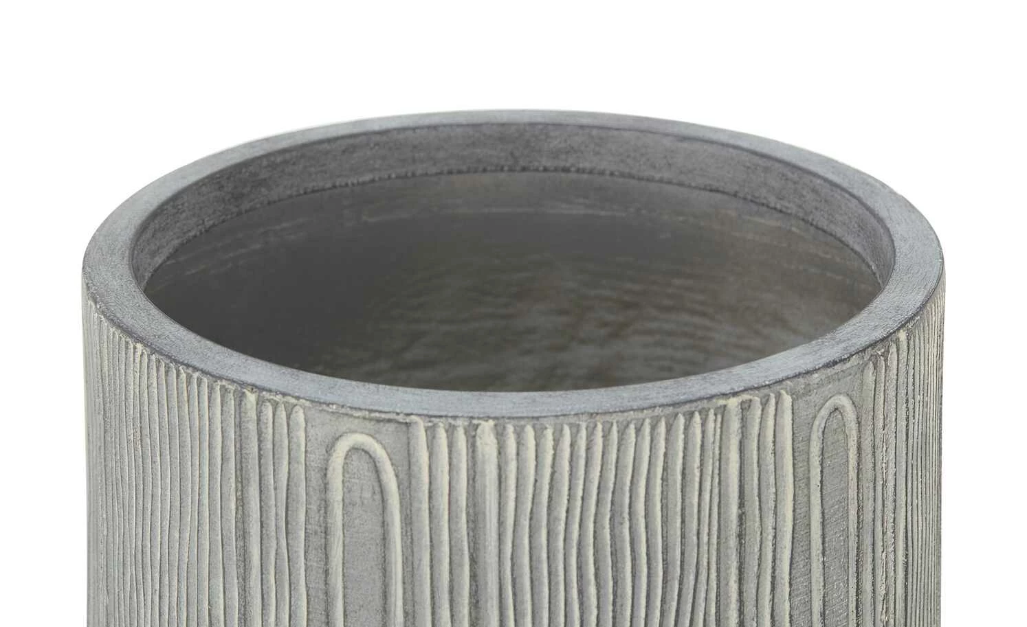 Übertopf auf Holzbeinen, 2er Set | Hellgrau/ holzfarben 4 Übertopf auf Holzbeinen, 2er Set | Hellgrau/ holzfarben – Bild 4