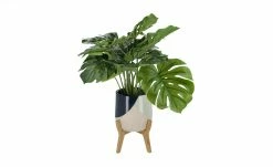 Übertopf auf Holzgestell | 27|cm