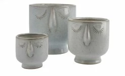 Übertopf, 3er Set Face -Accessoires Verkäufe 13586789 2 202201201237