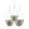 Übertopf hängend, 3er Set