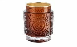 Teelichthalter | Braun