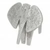 Deko Figur Elefefant | silberfarben