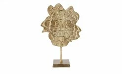 Deko Objekt Blume | goldfarben