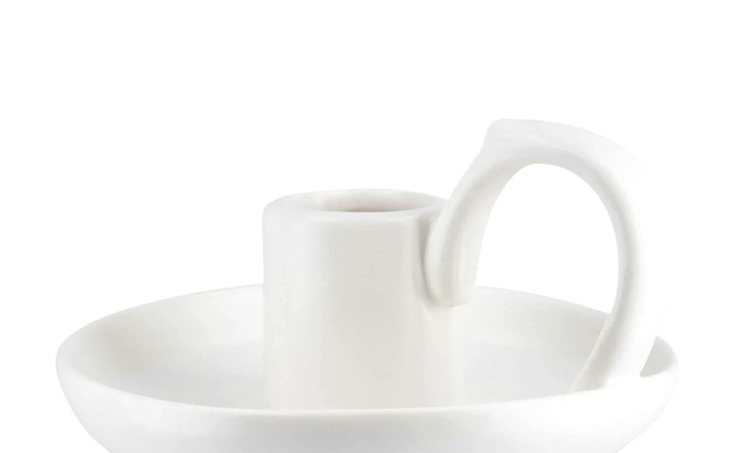 Kerzenhalter | Weiß 2 Kerzenhalter | Weiß – Bild 2